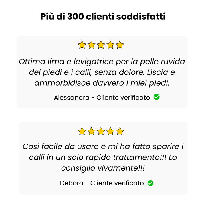 Rimuovi calli elettrico - Callinea TM